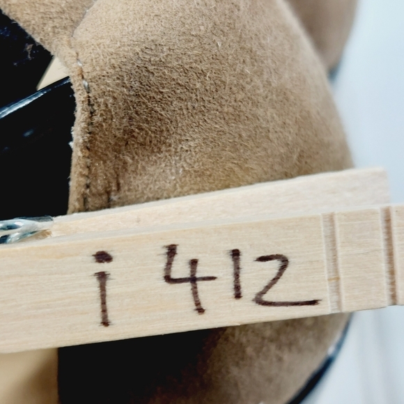 Levity Julissa Black Slip On Platform Wedge Business Casual Sandals I412 - Picture 12 of 12